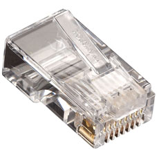 Image de connecteur RJ-45 à 8 fils 